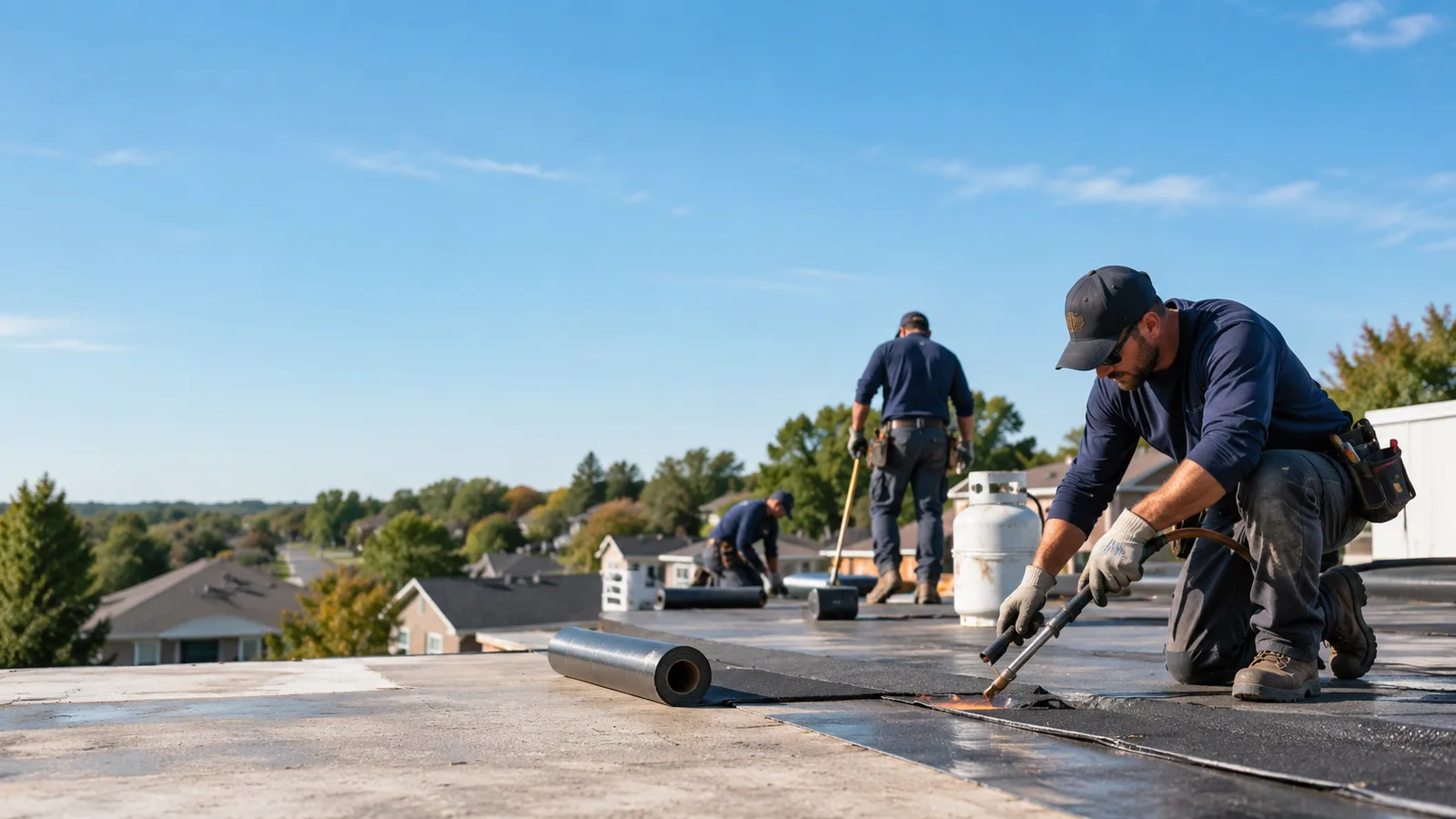 Flat Roof Leak Repair providers in Campbell, OH